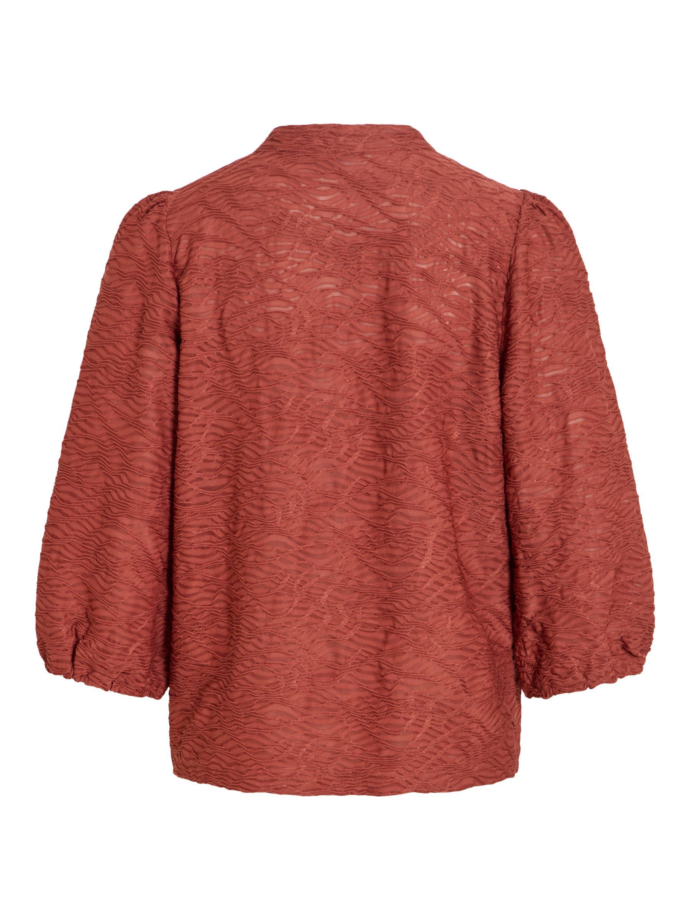 VILA Bluse 'VIFina' in Braun
