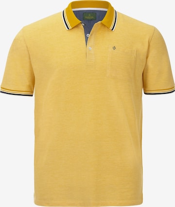 T-Shirt Charles Colby en jaune : devant