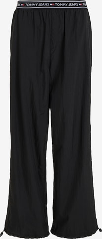 Tommy Jeans Curve Loose fit Pants in Black: front