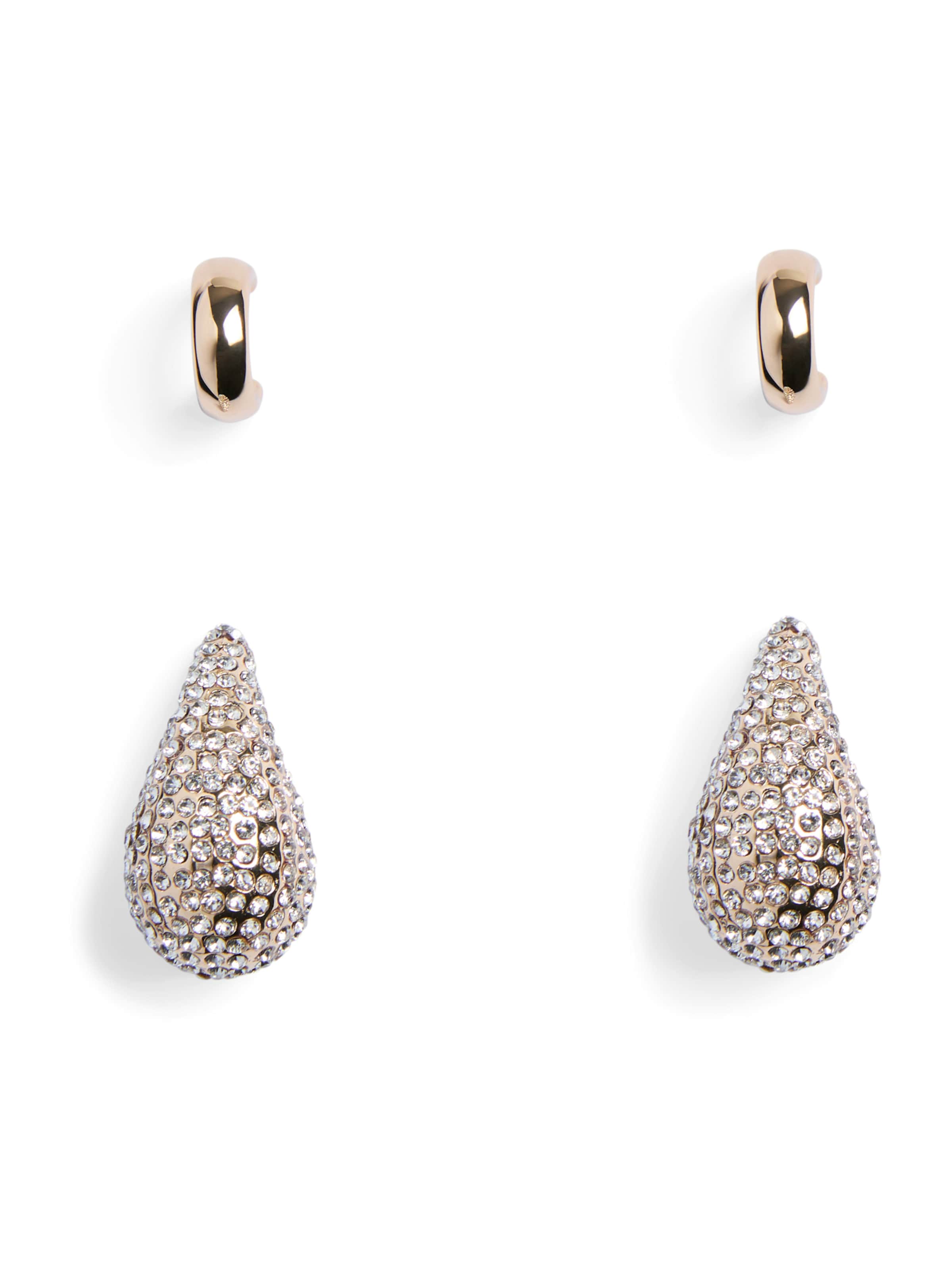 Boucles d'oreilles 'PCMAXINE' PIECES en or : devant