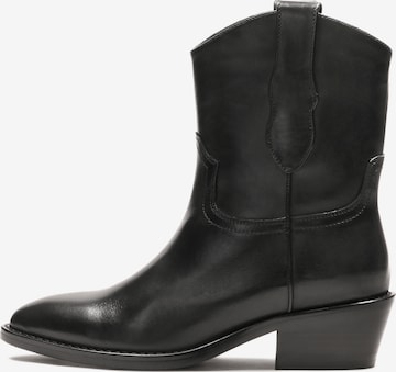 Kazar Cowboy saappaat värissä musta: etupuoli