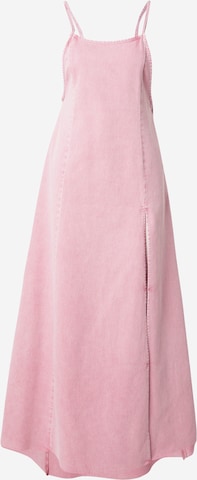 Monki Mekko värissä vaaleanpunainen: etupuoli