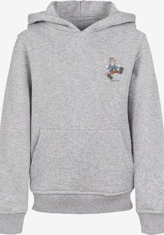 F4NT4STIC Sweatshirt 'Tom And Jerry Frankenstein Tom' in Grijs: voorkant