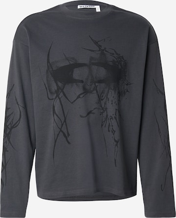 T-Shirt WEEKDAY en gris : devant