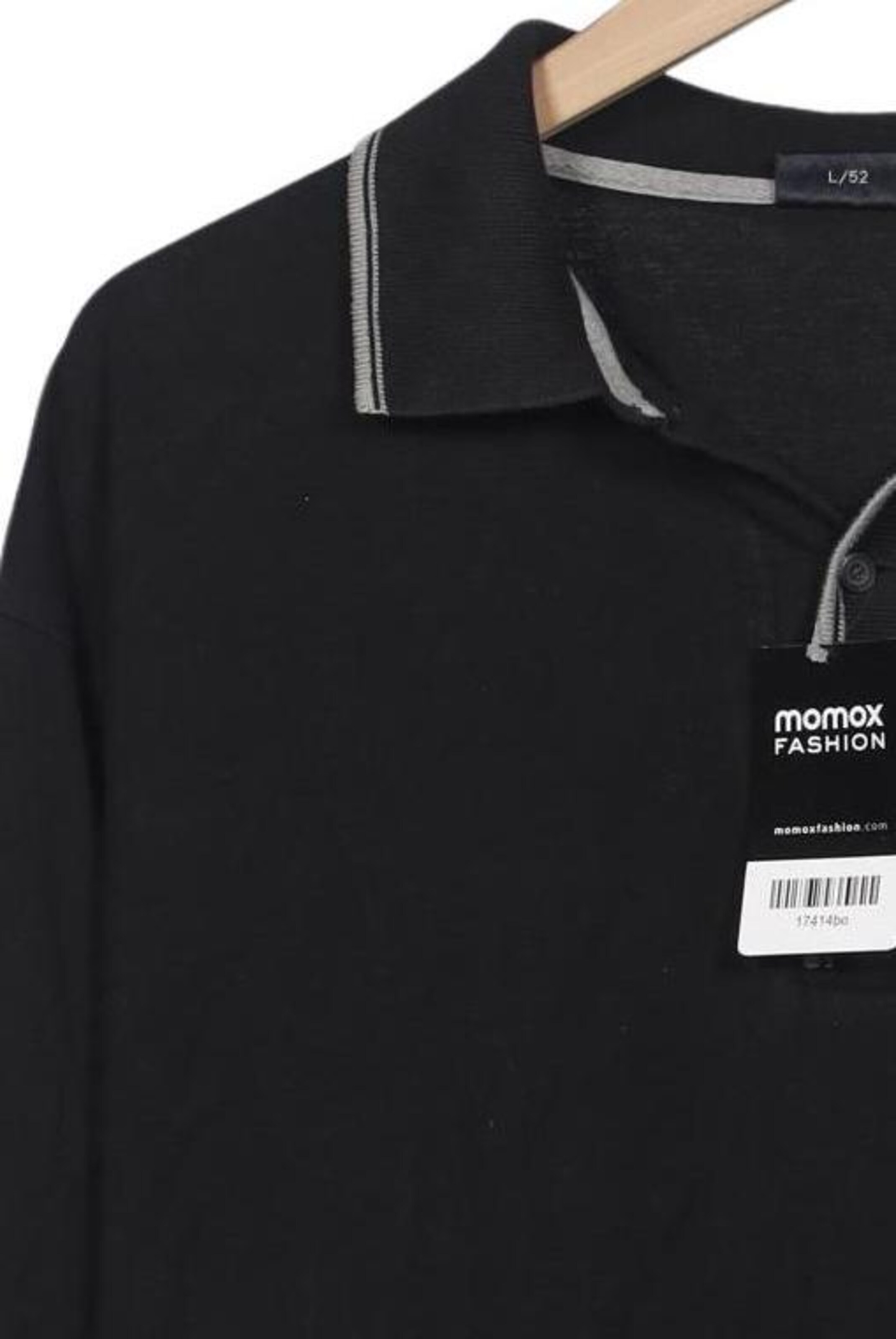 HECHTER PARIS Shirt in L-XL in Black