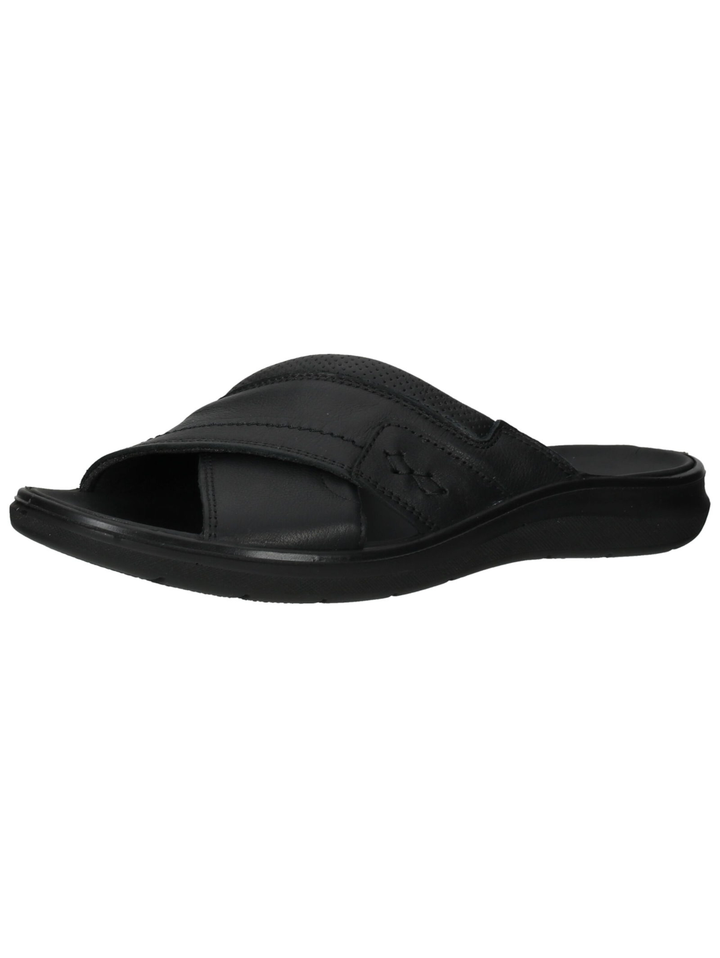 IMAC Pantolette in Schwarz: Vorderseite