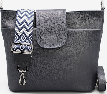 Adel Bags Schultertasche 'Sara' in Blau: Vorderseite