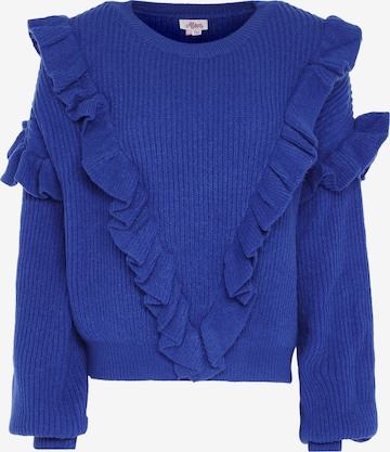 Pull-over aleva en bleu : devant