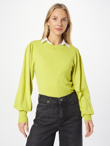 Pullover 'Lizza' di Kaffe in verde: frontale