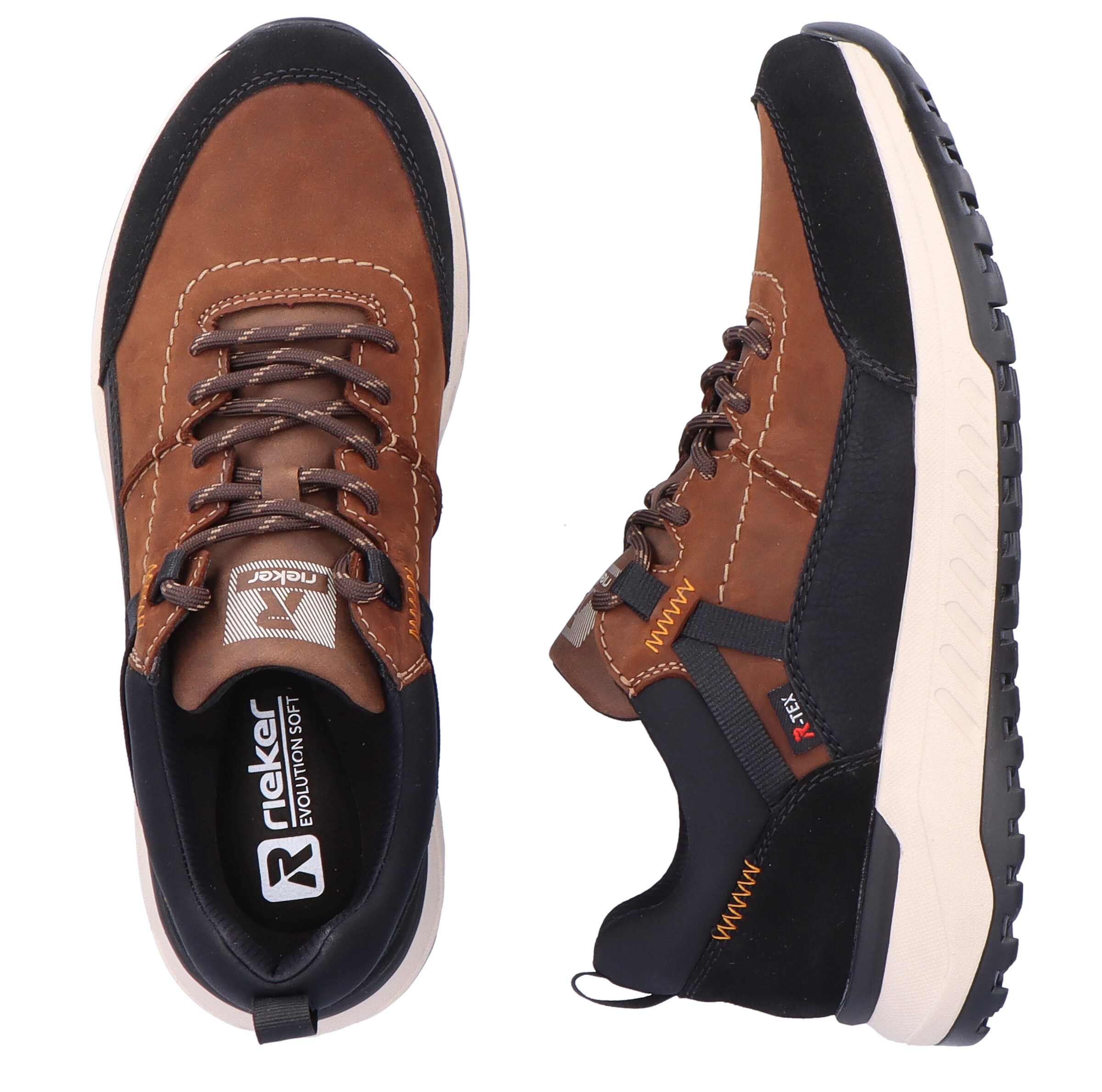 Rieker Sport - Sapatilhas baixas em castanho