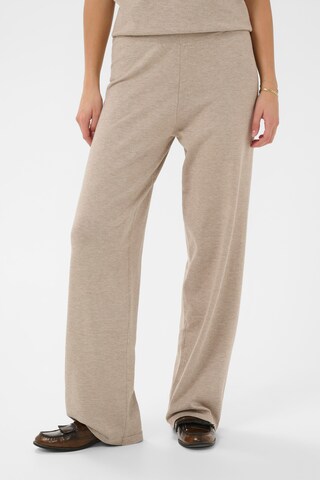SAINT TROPEZ Regular Trousers 'MilaSZ' in Beige: front