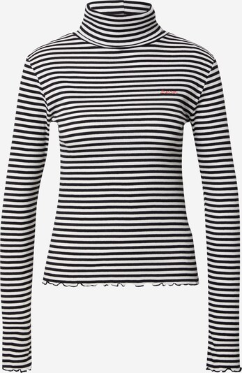 Maison Labiche Shirt 'LACHAISE DREAMER' - (GOTS) in rot / schwarz / offwhite, Produktansicht