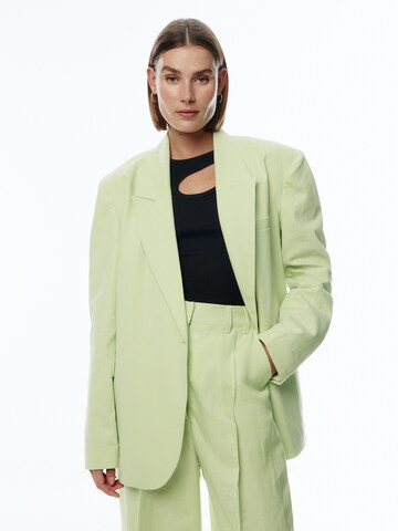 Blazer 'Zorya' di EDITED in verde: frontale