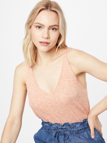 Tops en tricot ONLY en orange : devant