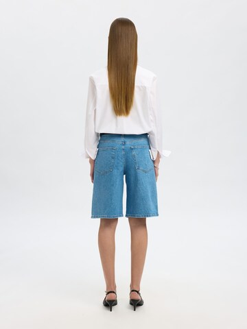 SELECTED Regular Hose in Blau