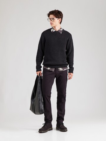 Dockers - Skinny Calças chino 'ULTIMATE 360' em preto