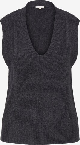 TOM TAILOR Sweater in Black: front