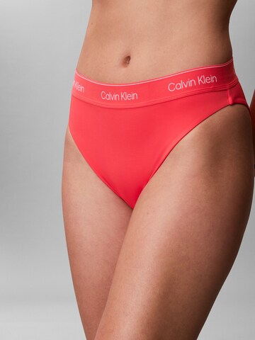 Bas de bikini Calvin Klein Swimwear en orange