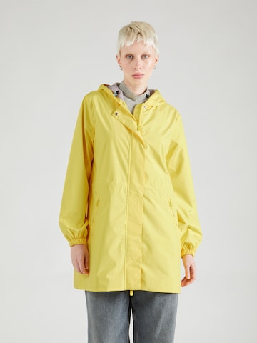 SAVE THE DUCK Weatherproof jacket 'FLEUR' in Yellow: front