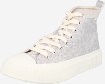 BULLBOXER Sneakers hoog in Beige: voorkant