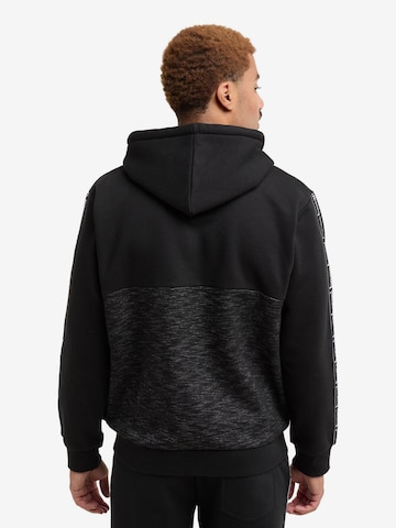 BRUNO BANANI Zip-Up Hoodie 'Carrol' in Black