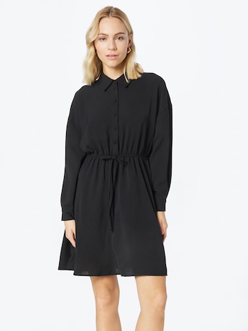 ABOUT YOU - Vestido camisero 'Patrizia' en negro: frente