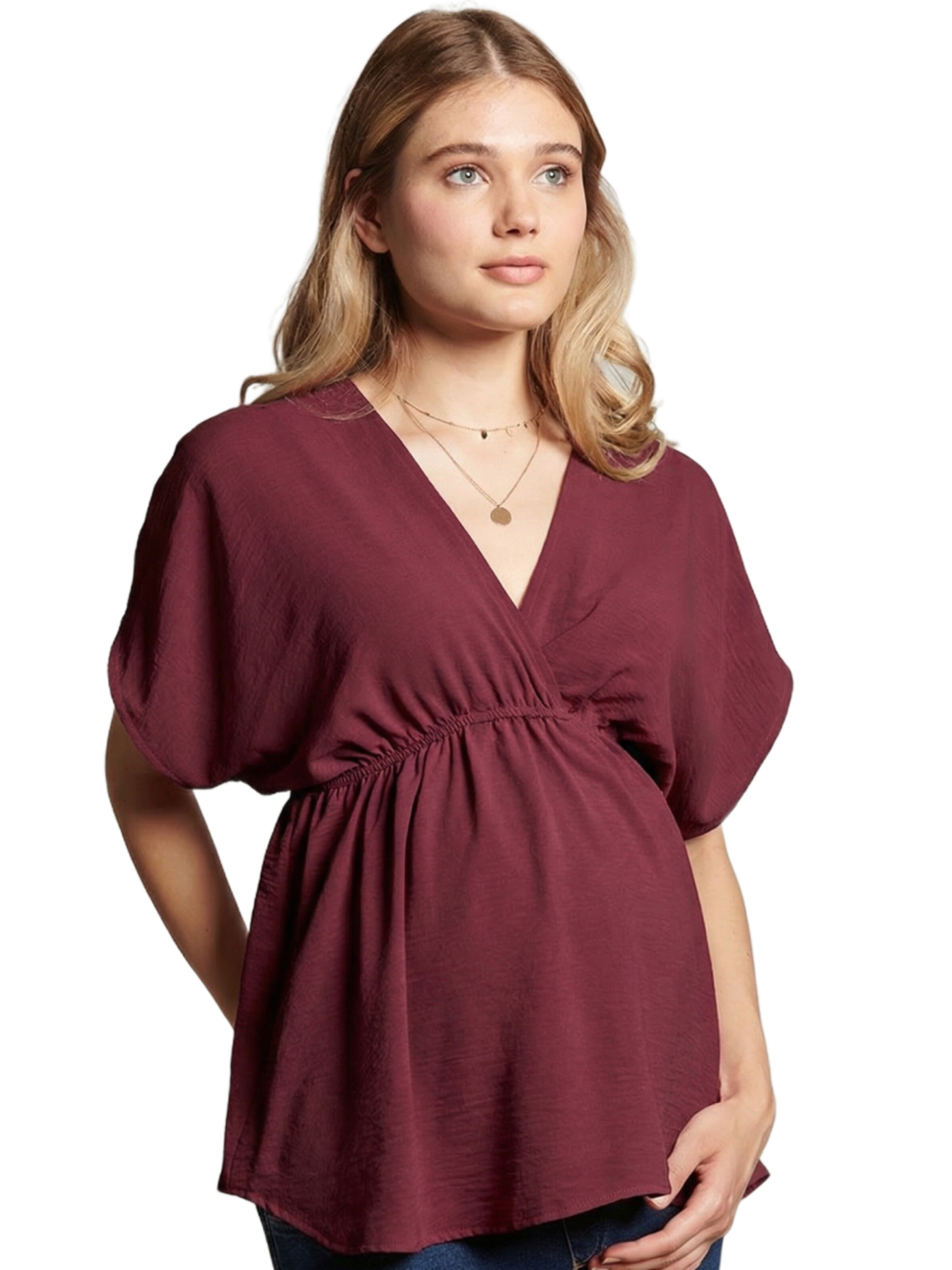 LYN MAMA Blouse in Rood