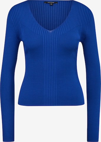 Pull-over COMMA en bleu : devant