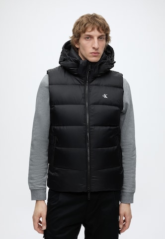 Calvin Klein Jeans - Colete em preto: frente