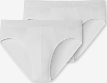 SCHIESSER Underpants in White: front