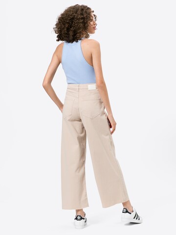 FIVEUNITS Wide leg Jeans 'Abby' in Beige