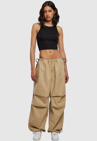 Urban Classics Свободный крой Штаны в Бежевый