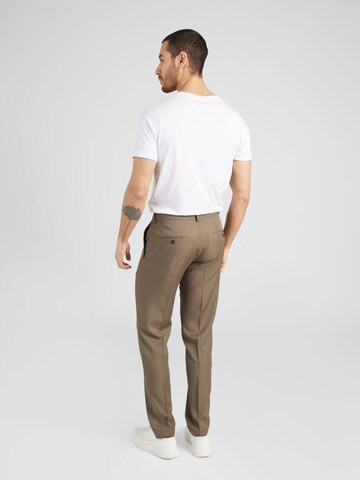 JACK & JONES Slimfit Κουστούμι 'COSTA' σε καφέ