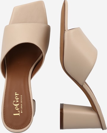 LeGer by Lena Gercke - Sandalias 'Ginny' en beige: lado