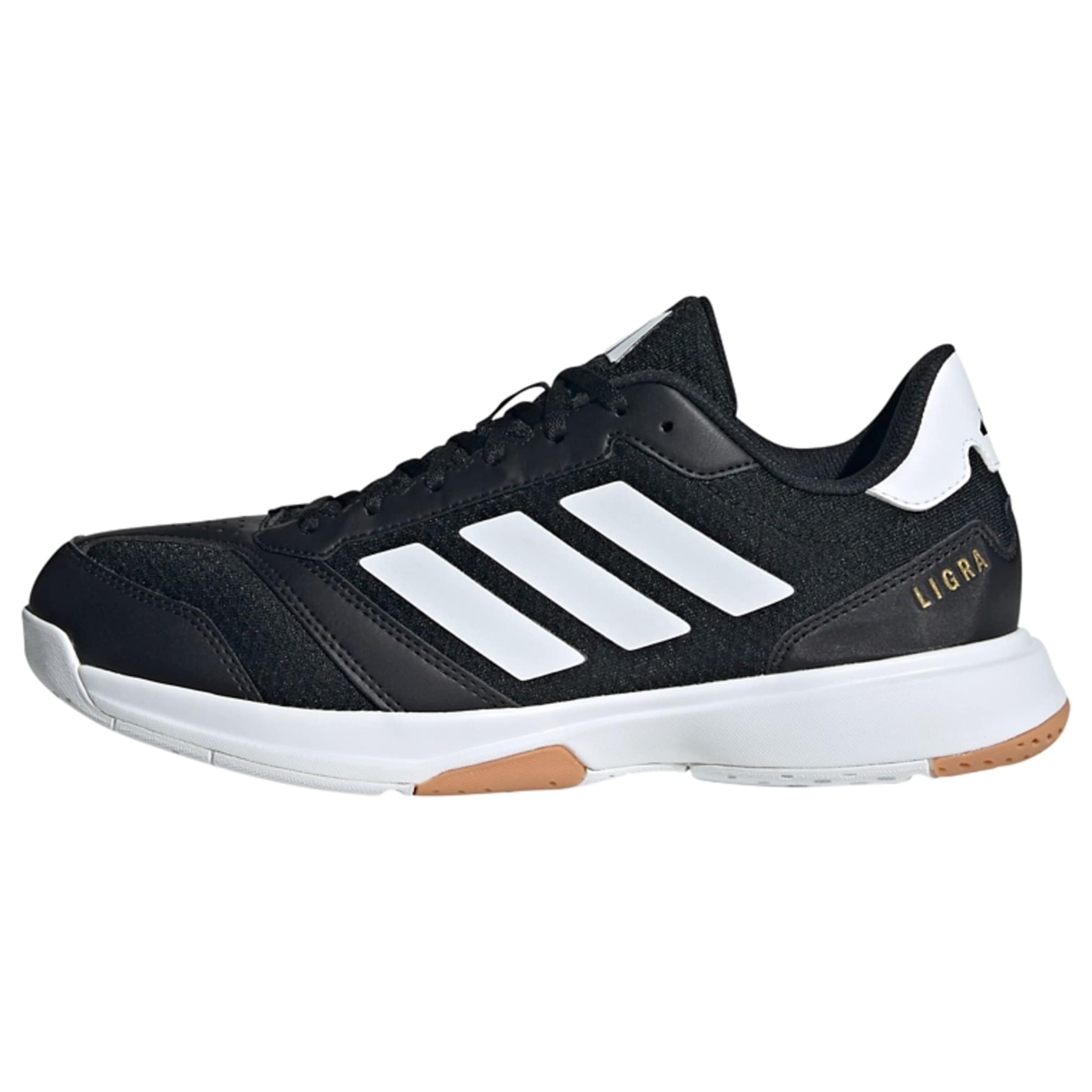 Chaussure de sport 'Ligra 8' ADIDAS PERFORMANCE en noir : devant
