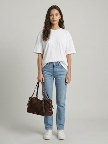 Emily & Noah Shopper 'E&N Laren' in Braun: Vorderseite