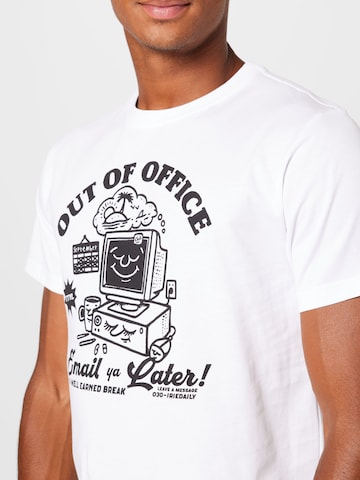 Iriedaily Shirt 'Out Of Office' in White