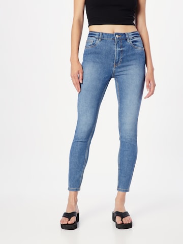 OVS Skinny Jeans in Blue: front