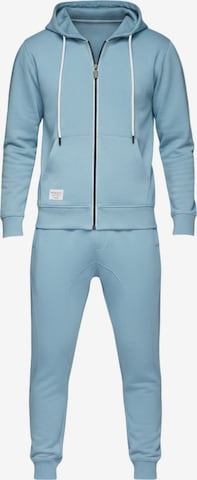 Ombre Huispak 'Z119' in Blauw: voorkant