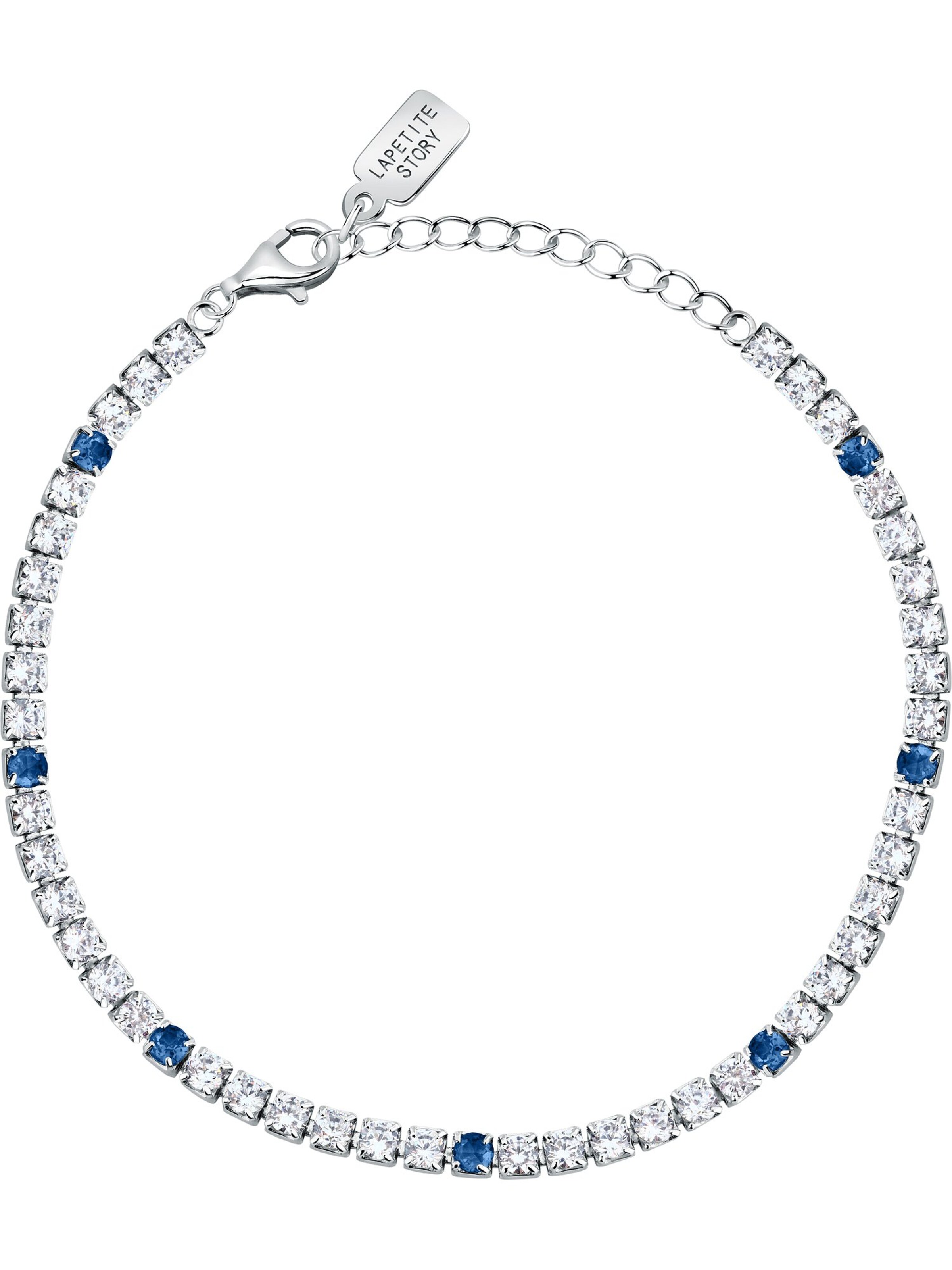 La Petite Story Armband in Blau: Vorderseite