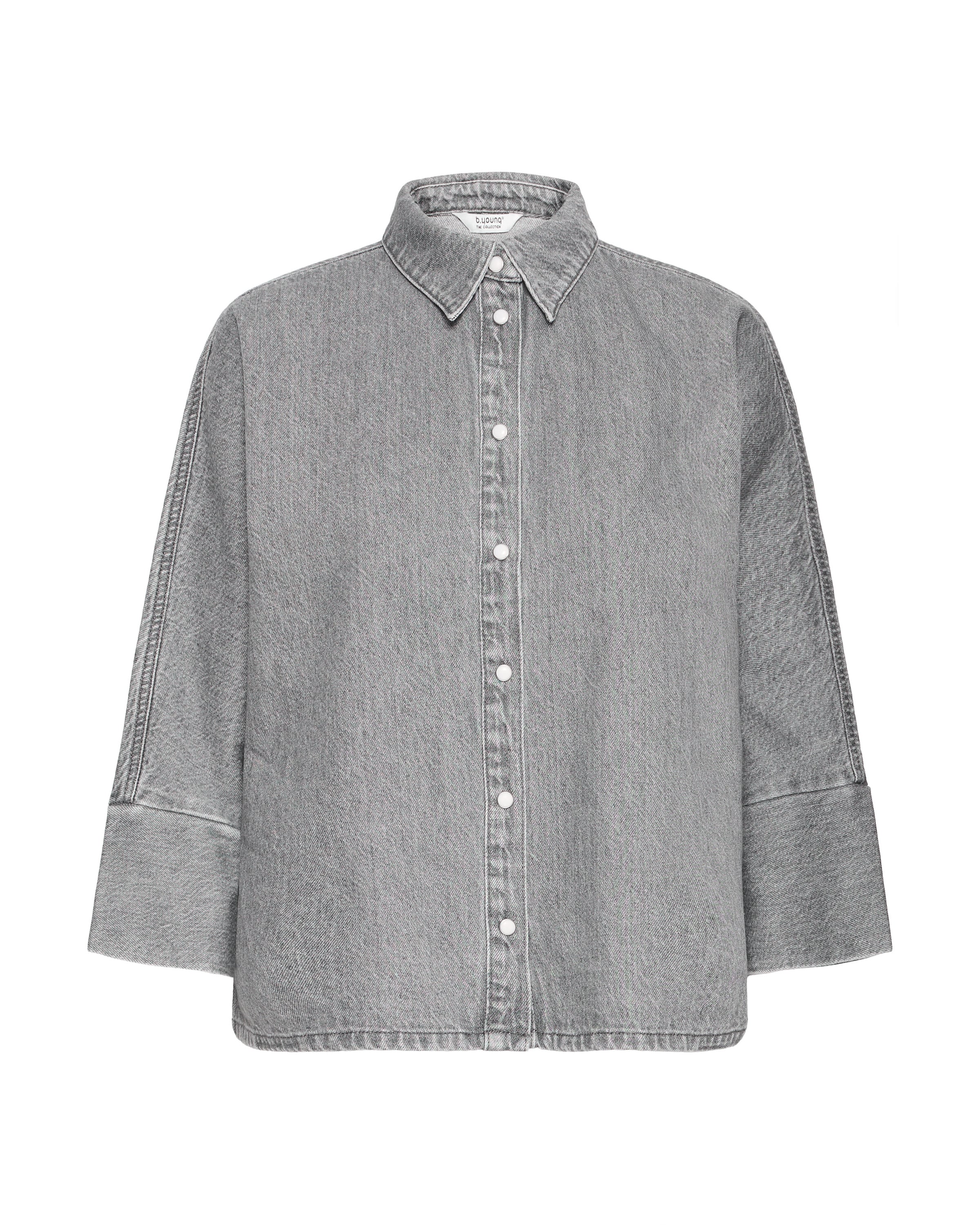b.young Blouse 'KIMU' in Grey: front