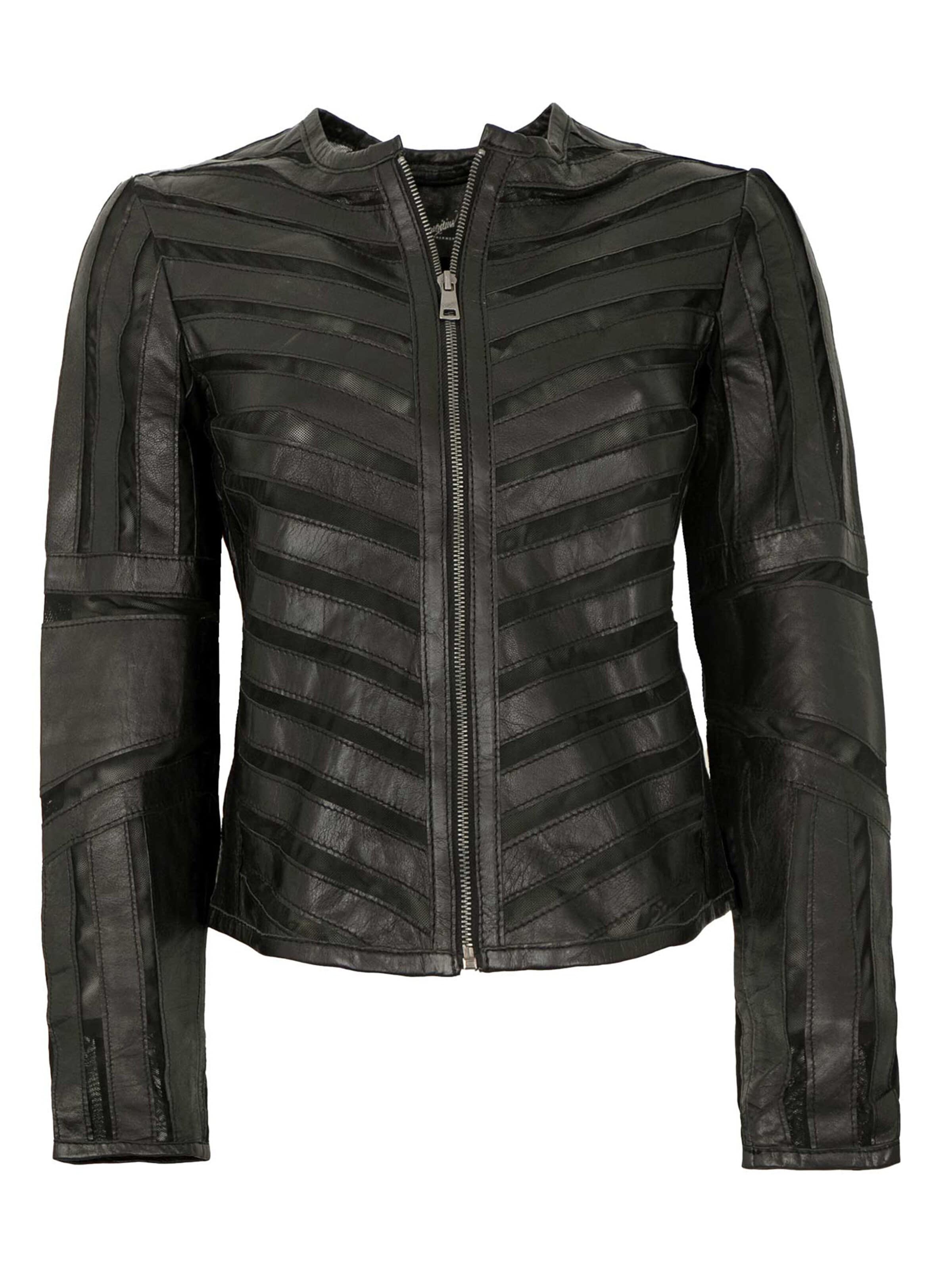 Mauritius Übergangsjacke 'GGSuri'‌‌‌‌ in Schwarz: Vorderseite
