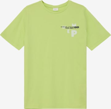 T-Shirt s.Oliver en vert : devant