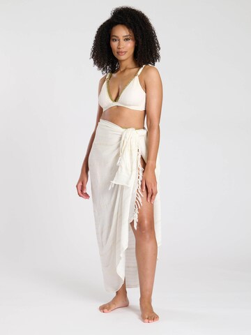 Jupe South Beach en beige