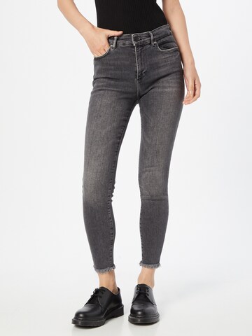 AllSaints Skinny Jeans 'Miller' in Schwarz: predná strana