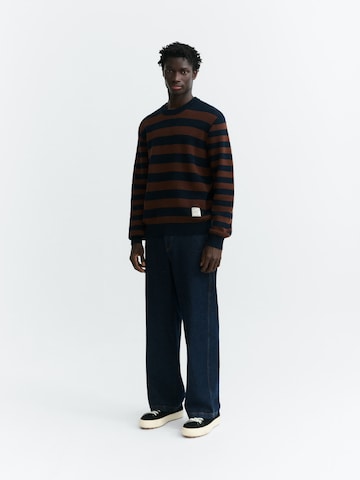Thinking MU Trui 'SETH' in Blauw: voorkant