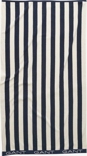 GANT Strandhåndklæde i mørkeblå / hvid, Produktvisning
