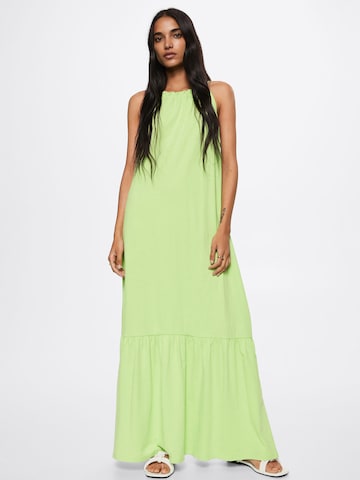 MANGO Letní šaty 'JAVIER' – zelená