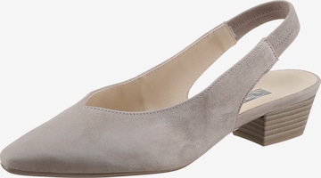 GABOR Slingpumps in Beige: predná strana