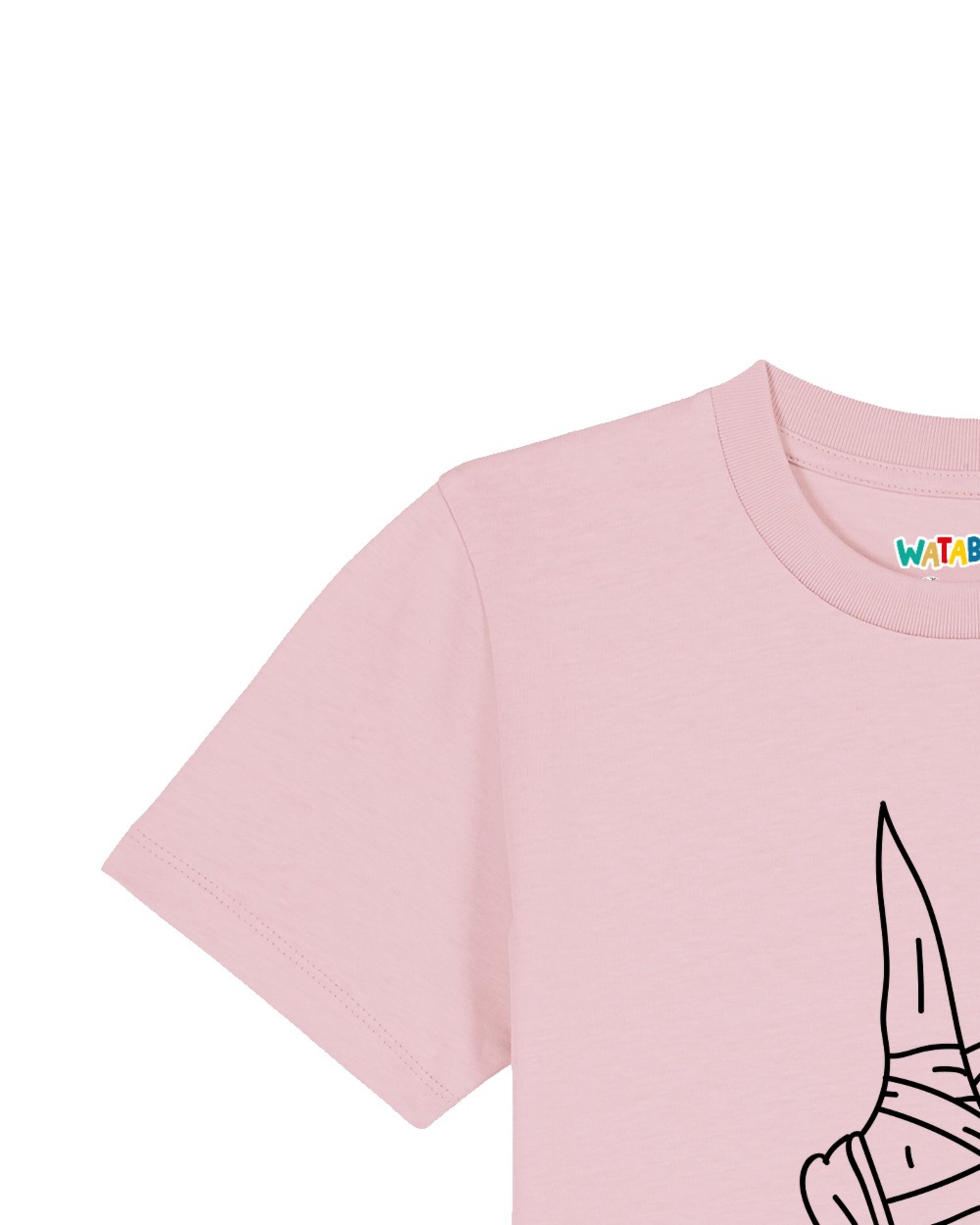 watabout.kids T-Shirt 'Ballett Spitze' in Pink